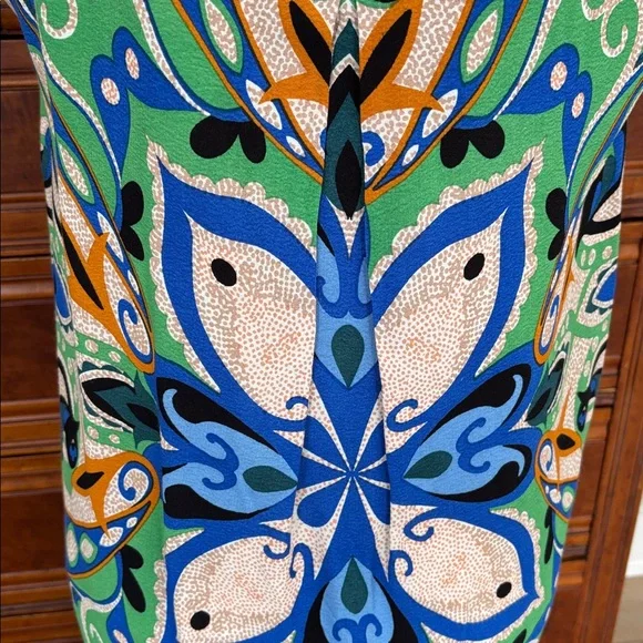 Anthropologie Maeve Folksong Bird Print Shift Dress Size S - Picture 11 of 11